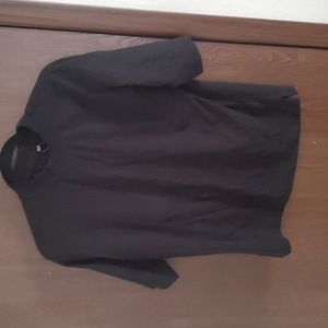 Short sleeve mockneck t-shirt 100% cotton